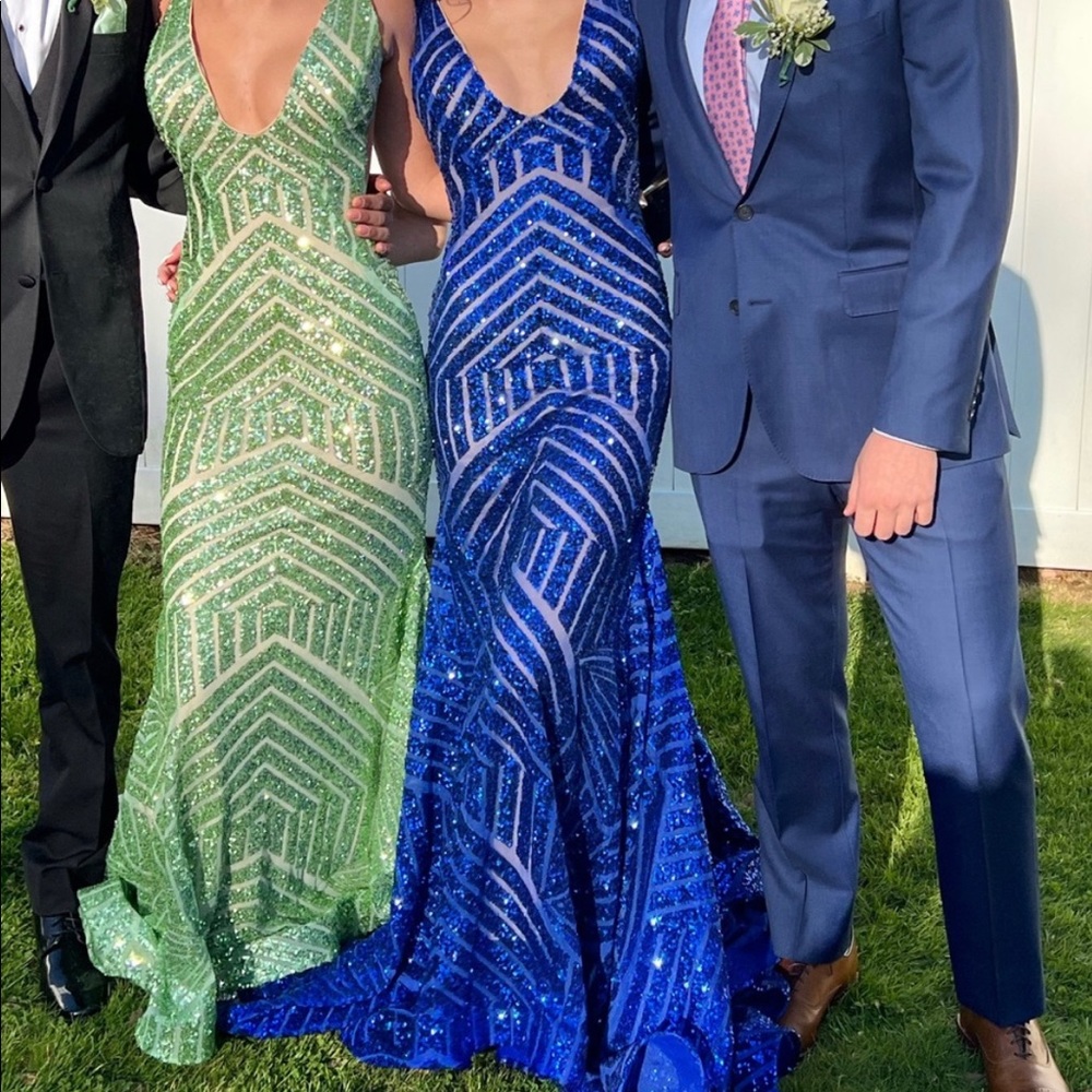 Jovani sequin prom dress